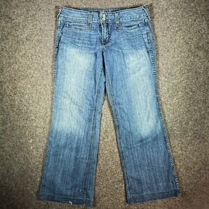 ARIAT Denim Jeans Women Bootcut Medium Wash Trousers ALTERED 32x29